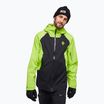 Vyriška slidinėjimo striukė Black Diamond Recon Lt Stretch black/lime green