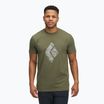Vyriški marškinėliai Black Diamond Engineered Diamond SS Tee tundra