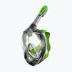 Viso veido kaukė paviršiniam nardymui SEAC Magica grey clear/green lime