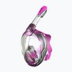 Vaikiška viso veido kaukė paviršiniam nardymui SEAC Magica black silicone/pink