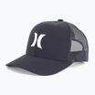 Vyriška kepuraitė su snapeliu Hurley Del Mar Trucker pure platinium/black
