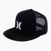 Vyriška kepuraitė su snapeliu Hurley Icon Solid Flat Trucker black