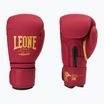 LEONE 1947 Bordeaux bokso pirštinės GN059X
