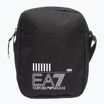 EA7 Emporio Armani Train Core 2 l juodas/baltas maišelis su logotipu