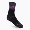 Moteriškos dviratininkų kojinės UYN Light black /grey/rose violet