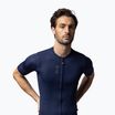 Vyriški dviračių marškinėliai Alé Color Block navy blue