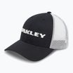 Vyriška kepuraitė su snapeliu Oakley Heather New Era Bark Logo blackout