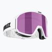 Slidinėjimo akiniai Bliz Rave matt white/brown pink