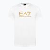 Vyriški marškinėliai EA7 Emporio Armani Train Gold Label Tee Pima Big Logo white