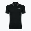 Vyriški marškinėliai EA7 Emporio Armani Golf Pro Polo Check black