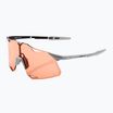 Akiniai nuo saulės 100 % Hypercraft matte stone grey/hiper coral