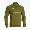 Vyriškas bėgimo džemperis Joma Record III Full Zip khaki