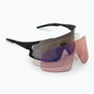 Akiniai nuo saulės Tifosi Stash blackout/smoke/ac red/clear