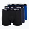 Vyriški boksininko šortai Nike Everyday Cotton Stretch Trunk 3Pk UB1 obsidian / game royal / black