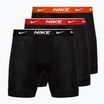 Vyriškos trumpikės Nike Everyday Cotton Stretch 3 poros black team orange/red/black