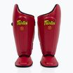 "Fairtex Ultimate Shin Pads" raudonos spalvos