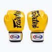 Bokso pirštinės Fairtex Deluxe Tight-Fit gold