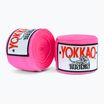 YOKKAO bokso tvarsčiai rožinės spalvos HW-2-8