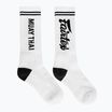 "Fairtex" "Muay Thai" kojinės baltos/juodos