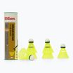 Badmintono plunksniukai Wilson Smashstar 6 vnt. yellow