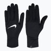 Vyriškos bėgimo pirštinės Nike Pacer Lightweight RG black/black/silver