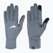 Vyriškos bėgimo pirštinės Nike Pacer Lightweight RG smoke grey/smoke grey/silver