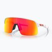 Akiniai nuo saulės Oakley Sutro Lite matte white/prizm ruby