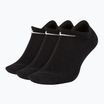 Kojinės Nike Everyday Cushioned Training 3 poros black/white
