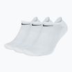 Kojinės Nike Everyday Cushioned Training 3 poros white/black