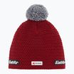 Žieminė kepurė Eisbar Jamie Pompon Ska burgundy/graumele