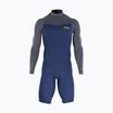Vyriškas plaukimo hidrokostiumas ION Element 2/2 Shorty Back Zip indigo dawn
