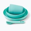 Turistinių indų rinkinys Sea to Summit Passage Dinnerware aqua sea