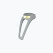 Knog Frog V3 priekinis dviračių žibintas pilkos spalvos 13091
