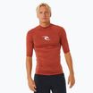 Vyriški maudymosi marškinėliai Rip Curl Waves Upf Perf S/S Red