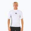 Vyriški plaukimo marškinėliai Rip Curl Waves UPF Performance white