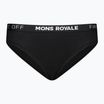 Moteriškos termoaktyvios kelnaitės Mons Royale Folo Merino Briefs black
