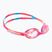 Vaikiški plaukimo akiniai TYR Swimple Tie Dye Non-Mirrored pink/pink/white