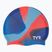 Vaikiška plaukimo kepuraitė TYR Tiedye Silicone Multicolor Jr blue/orange