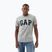 Vyriški marškinėliai GAP Soft Basic Logo heather grey