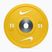 Bumperinės svorio plokštės Nike Strength Pro Urethane Bumper Plates 15 kg yellow/white