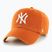 Kepuraitė su snapeliu 47 Brand MLB New York Yankees CLEAN UP burnt orange