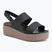 Moteriškos basutės  Crocs Brooklyn Low Wedge black/mushroom