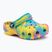 Vaikiškos šlepetės Crocs Classic Marbled Clog Toddler digital aqua/multi