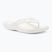 Vyriškos šlepetės per pirštą Crocs Classic Flip white