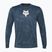 Vyriškas dviratininko trikotažas ilgomis rankovėmis Fox Racing Ranger Tru Dri dark vintage blue