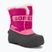 Paauglių sniego batai Sorel Snow Commander tropic pink/deep blush