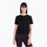 Moteriški žygio marškinėliai icebreaker Merino 150 Tech Lite III SS Crop Tee black