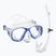 Vaikų nardymo rinkinys Mares Tapu Jr blue/white/clear