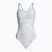 Moteriškas vientisas maudymosi kostiumėlis TYR Whiteout Camo Cutoutfit white CWCM_100_28