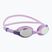Vaikiški plaukimo akiniai TYR Swimple Metallized silvger/purple